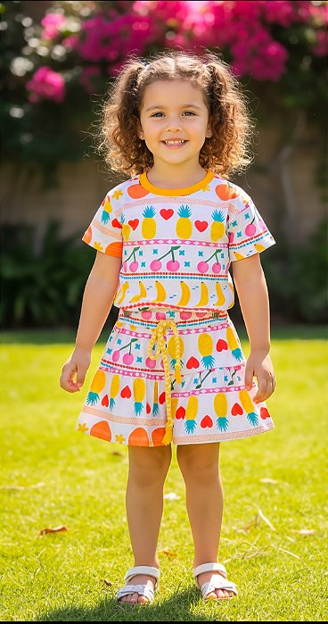 Conjunto Bambolê Festas das Frutas