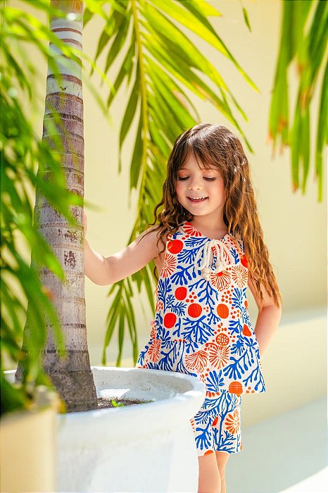 Conjunto Coral do Mar 🐚