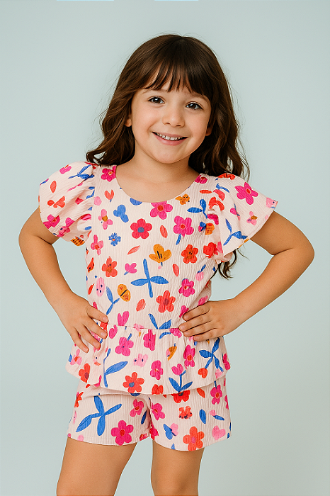 Conjunto Jardim Mágico 🌼