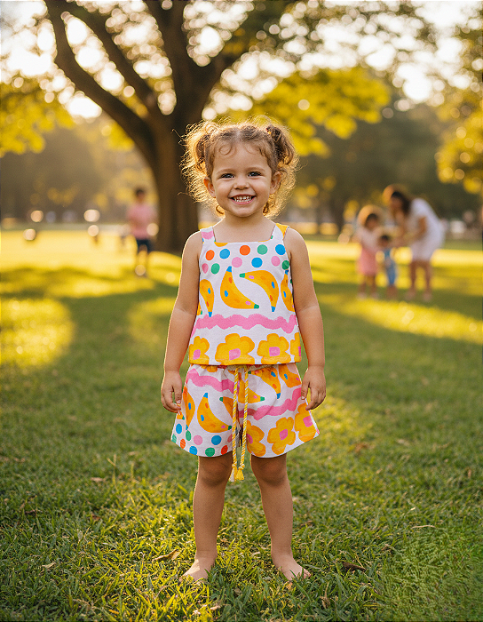 Conjunto Doce Maria Flor