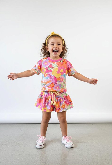 Conjunto Confy Bambolê Tropical