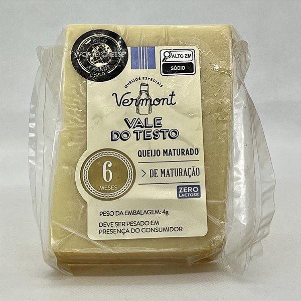 Queijo Vale do Testo 110g (6M maturação) - Pomerode Alimentos