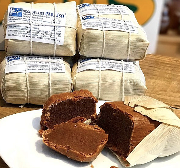 Doce de Leite na Palha - Doce de Leite Paraíso