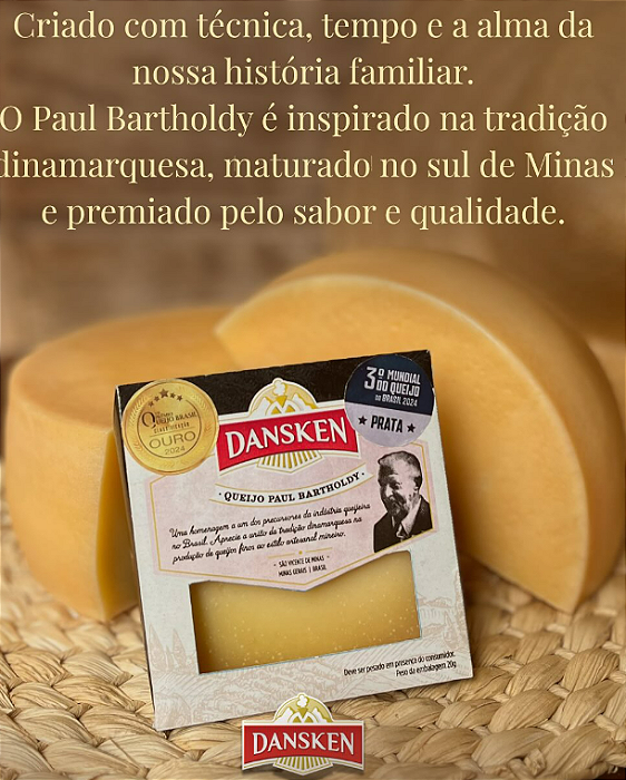 Queijo Paul Bartholdy 300g - Dansken