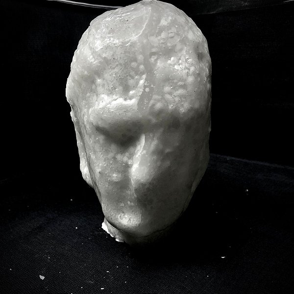 CABECA DE CERA BRANCA (MASCULINO)
