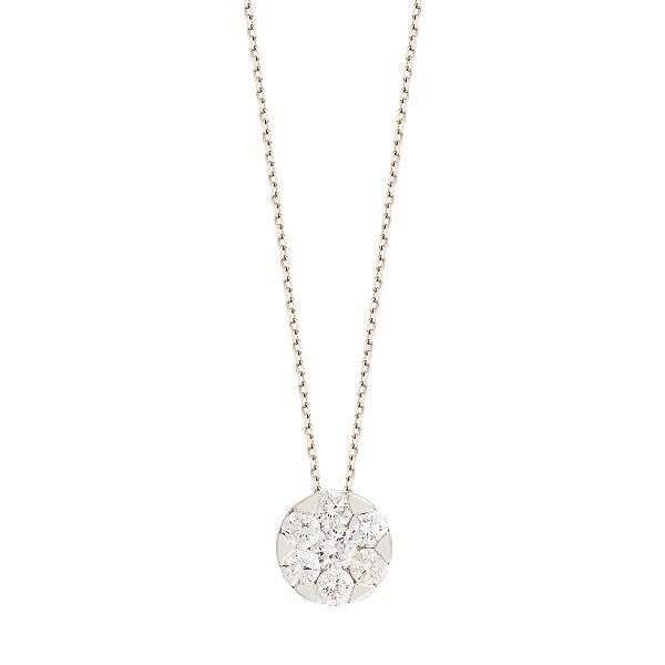 Colar Illusion N3 Version Ouro 18k com Diamante