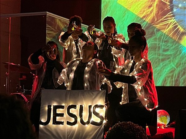 Biblia Led Escrita JESUS