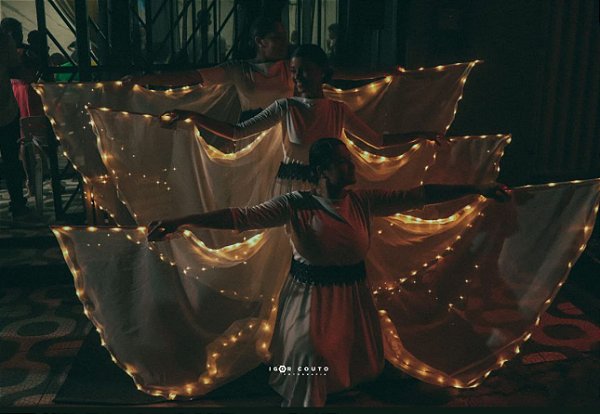 Kit 3 asas liz com led