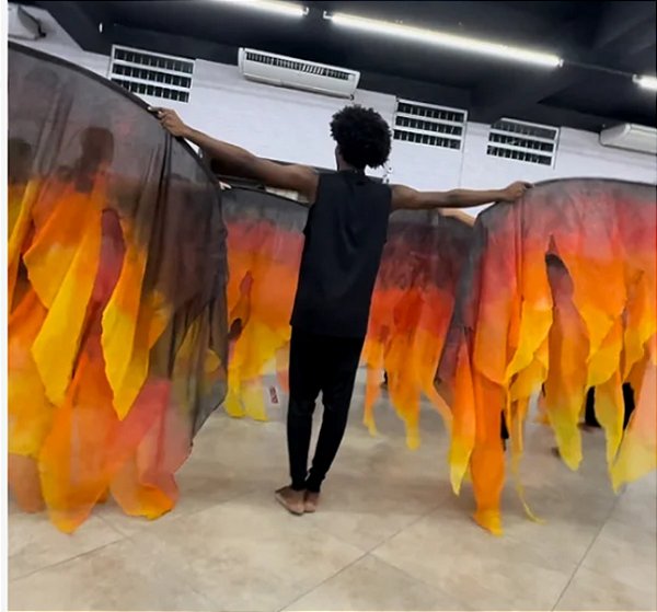 Kit PAR BIG FIRE + 01 ventilador fogo