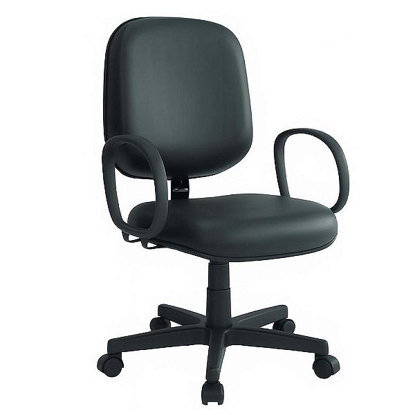 Cadeira Giratória Diretor Lisa Com Braços - 30201 - Casa das Cadeiras Anápolis