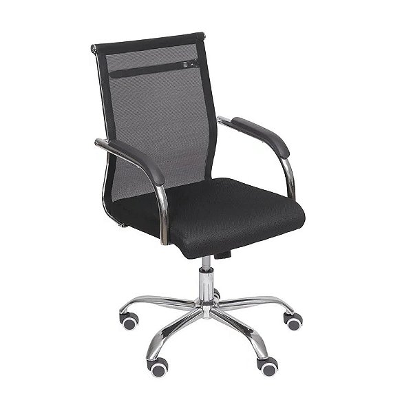 Cadeira Giratória Diretor Telada - 31020 - Casa das Cadeiras Anápolis