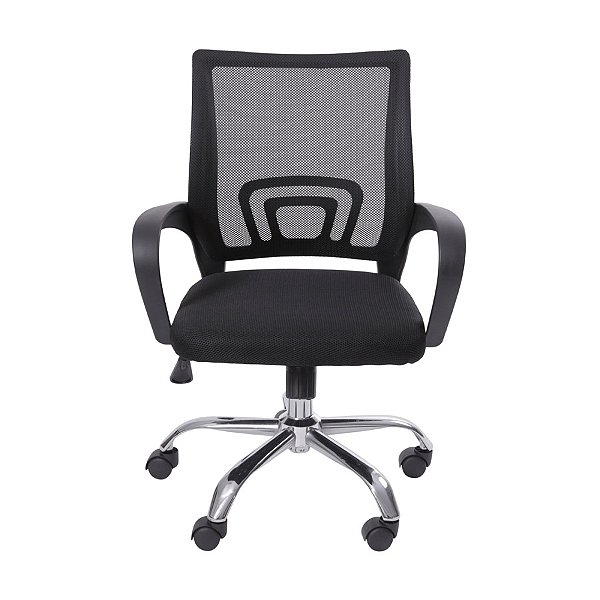 Cadeira Giratória Executiva em Tela com Braços - 3310 - Casa das Cadeiras Anápolis