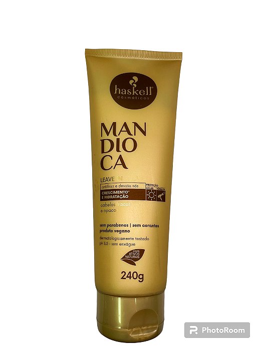 Haskell Leave-in Mandioca Crescimento e Hidratação - 240g