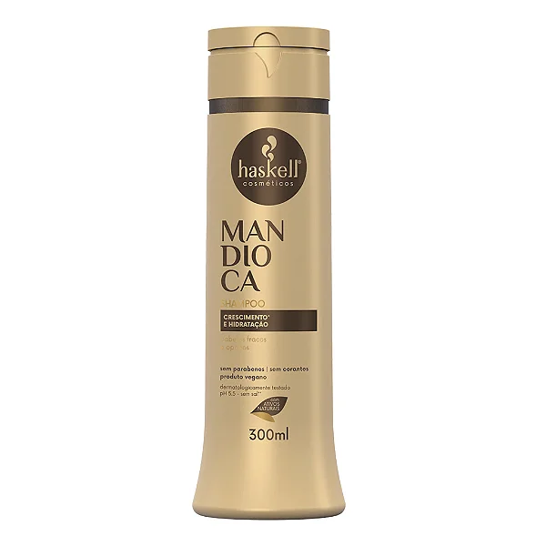 Shampoo Mandioca 300ml Haskell