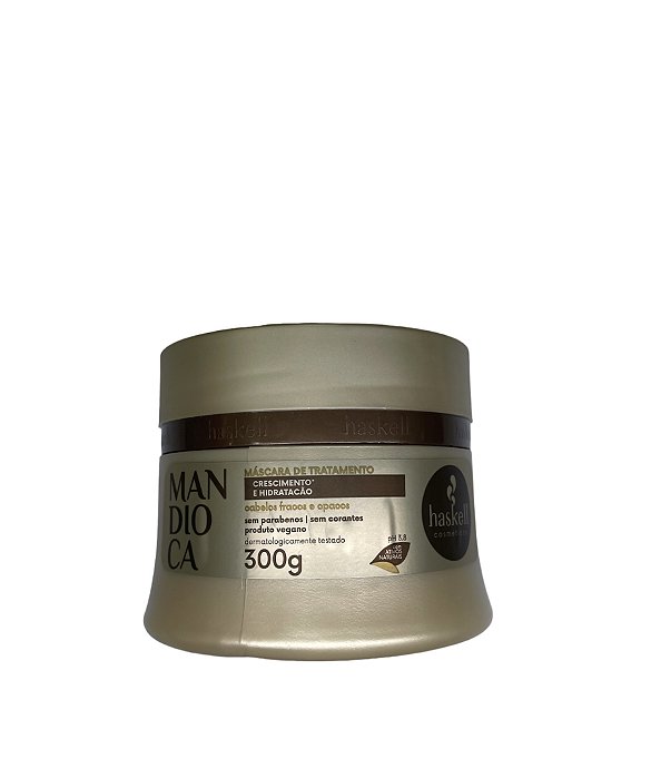 Haskell Mandioca - Mascara de Hidratação 300g