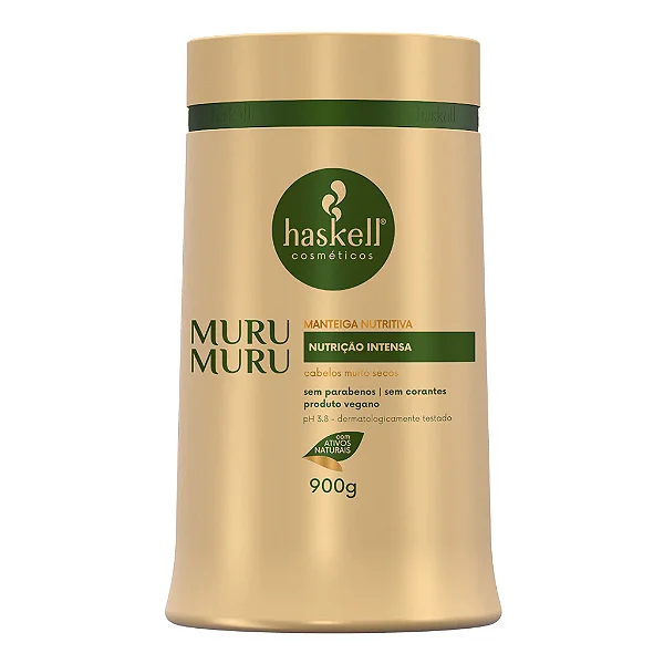 Haskell Máscara Manteiga Nutritiva Murumuru 900g