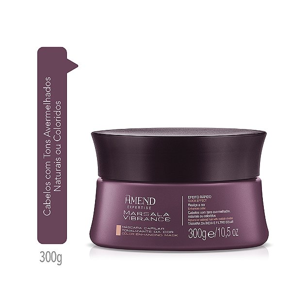 Máscara Amend Expertise Marsala Vibrance 300g
