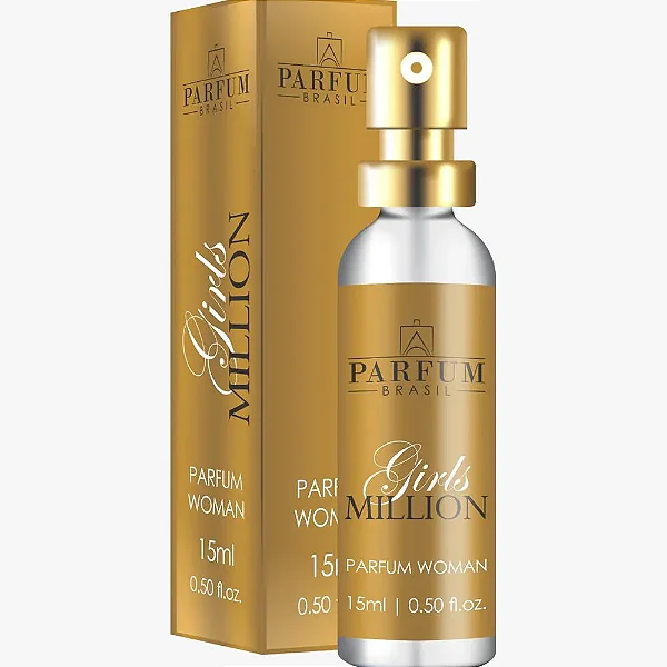 Girls Milion Perfume Feminino 15ml - Parfum Brasil