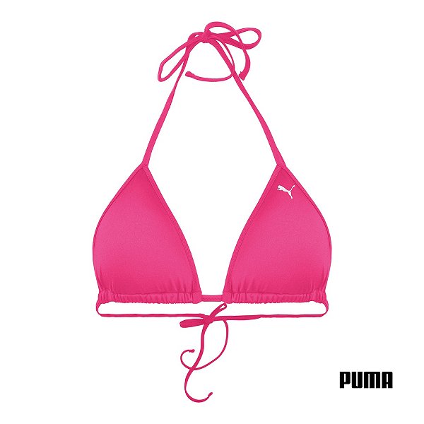 Top Avulso Puma Biquini Com Bojo Removível Cortininha