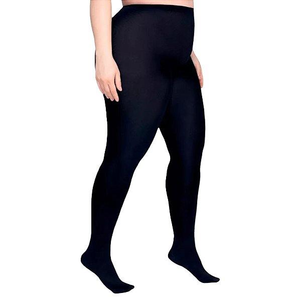 Meia Calca Plus Size Lupo Fio 180 Opaca Loba Lupo