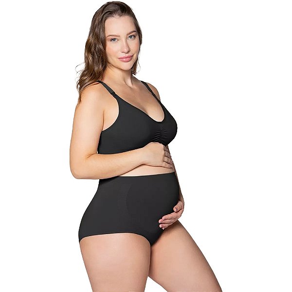 Calcinha Sem Costura Gestante Gravida Cinta Loba
