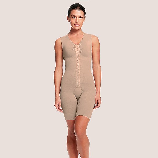 Cinta Body Macaquinho Regata Pós-cirúrgico (50334) - Plié