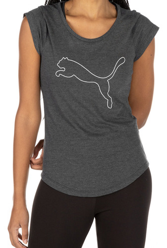 Camiseta Puma Sport Feminina Para Academia E Caminhada