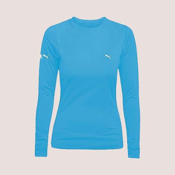 Blusa Térmica Manga Comprida Proteção Uv Puma Feminina