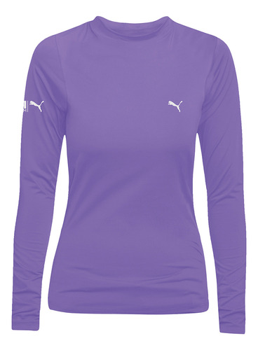 Blusa Térmica Manga Comprida Proteção Uv Puma Feminina