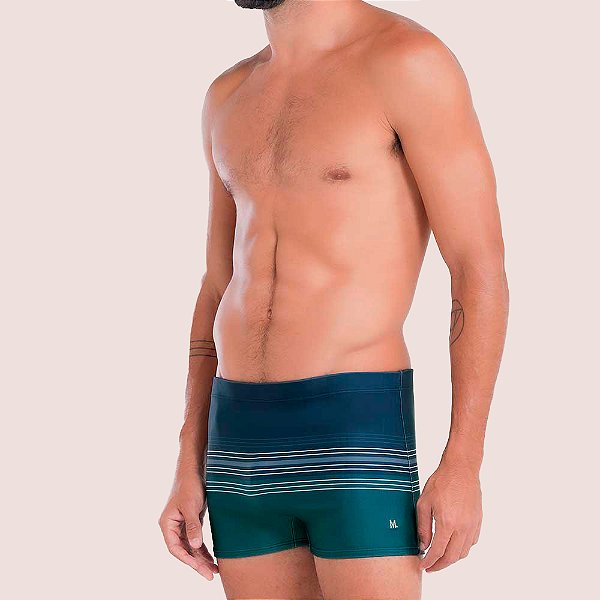 Sunga Masculina Boxer Mash Praia Piscina Listrada