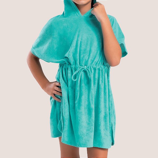 Saída de Praia Infantil Atoalhada com Capuz