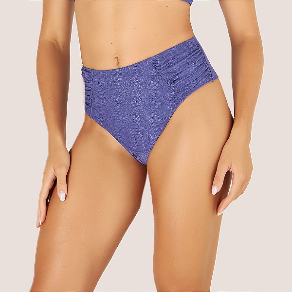 Calcinha Biquíni Drapee Fio Dental Banho de Mar