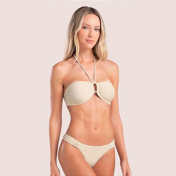 Conjunto Biquíni Feminino com Calcinha Tira Dupla