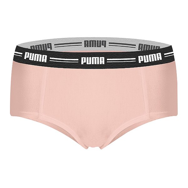 Calcinha Boxer Feminina Puma Modal Com Toque Macio Adulta