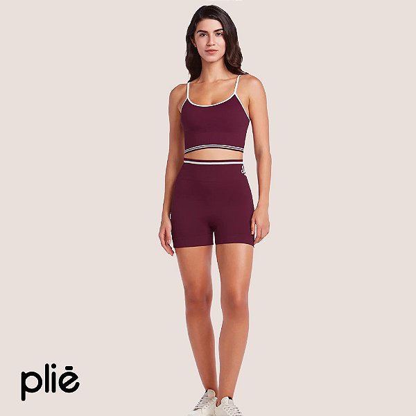 Shorts Fitness Plié Sem Costura Liberdade em Cada Movimento