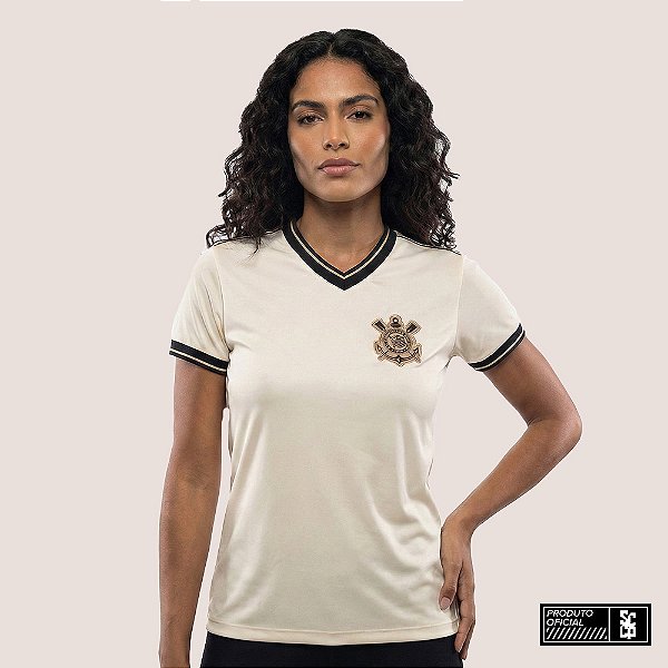 Camiseta Corinthians Feminina Dry