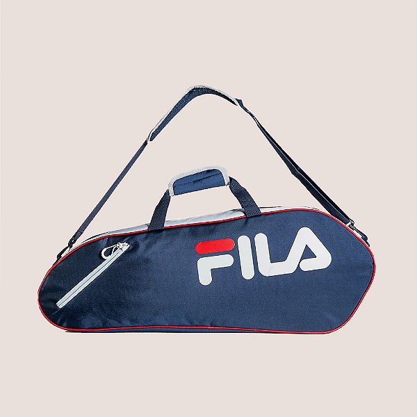 Bolsa Fila Pomezia 27,6L Reforçada para Tênis com Alça de Ombro Removível
