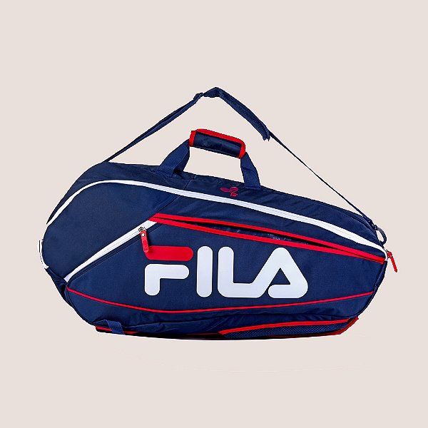 Bolsa Esportiva Fila Vincitori 90L com Alça Peitoral e Laterais Removíveis