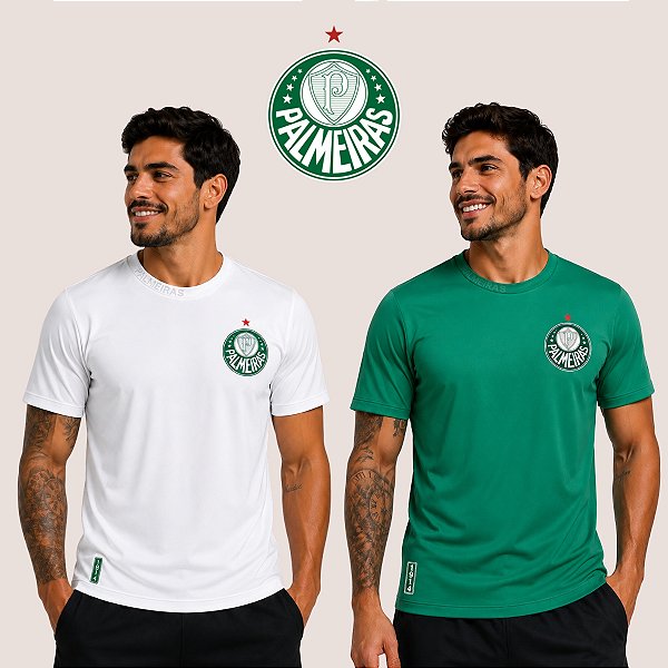 Camisa Palmeiras Masculina Confortável Leve Casual Para Torcida Futebol e Atividades Diárias