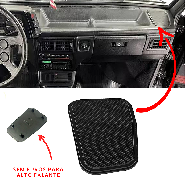 Par Tela Auto Falante Painel Satélite Gol Gts Gti Gl