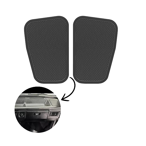 Par Tela Auto Falante Painel Satélite Gol Gts Gti Gl Cinza