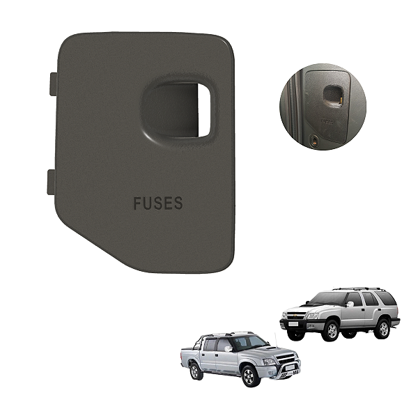 Tampa Caixa Fusível Interna S10 Blazer 2001 - 2011 Reforçada