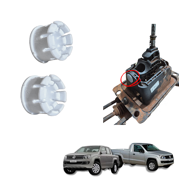 Bucha Rotula Trambulador Alavanca cambio Amarok Manual 2 un