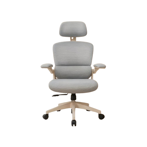 Cadeira De Escritório Com Apoio De Lombar 3d Brin7 B7-010-br Branco Malha