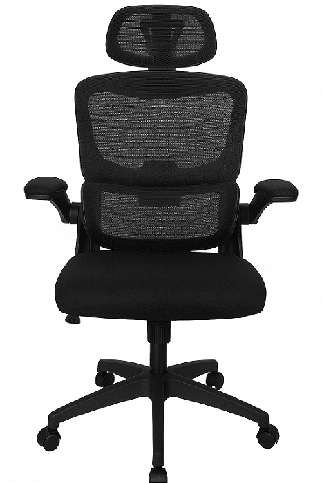 Cadeira De Escritório Com Apoio De Lombar 3D Brin7 B7-010-PT