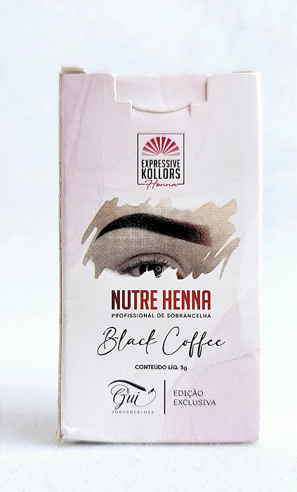 HENNA PARA SOBRANCELHA EXPRESSIVE 3G - BLACK COFFE