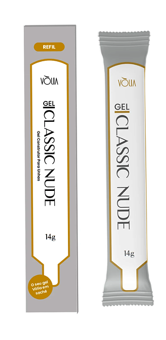 Refil Gel Classic Nude Volia 14g