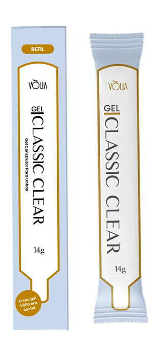 Refil Gel Classic Clear Volia 14g