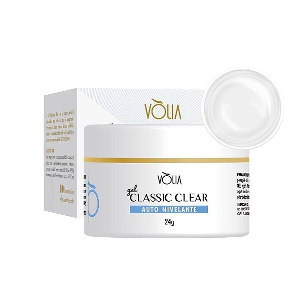 Gel Auto Nivelante Classic Clear Volia 24g