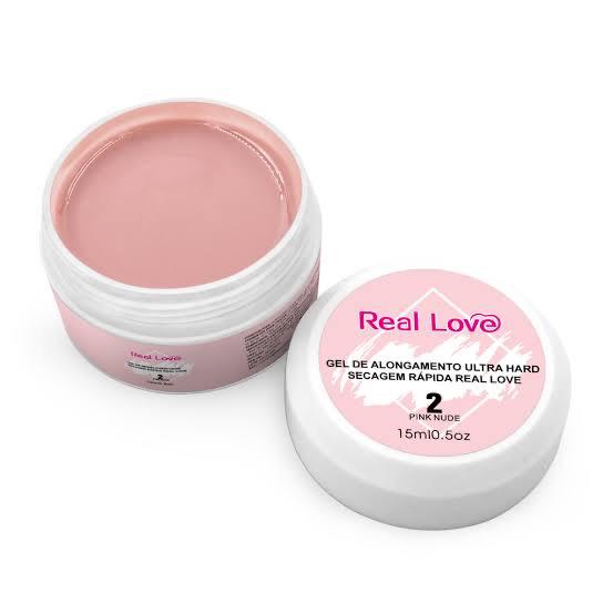 Gel Hard Pink Nude 2 15ml - Real Love